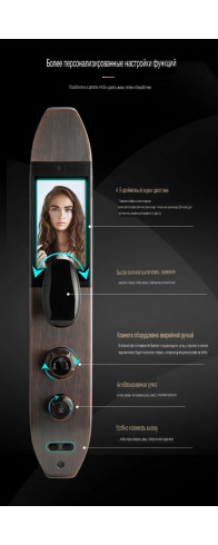 Биометрический врезной дверной замок Smart lock USmart GOD Z001D Биометрический врезной дверной замок Smart lock USmart GOD Z001D