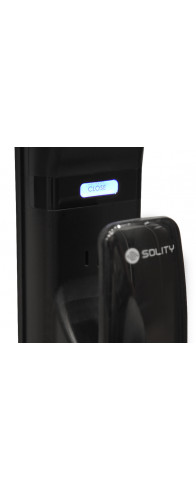 Врезной электронный дверной замок Solity GSP-1000BK BLACK с отпечатком пальца Врезной электронный дверной замок Solity GSP-1000BK BLACK с отпечатком пальца