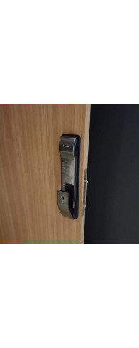 Врезной электронный дверной замок Kaadas K9-5W Black с отпечатком пальца Врезной электронный дверной замок Kaadas K9-5W Black с отпечатком пальца