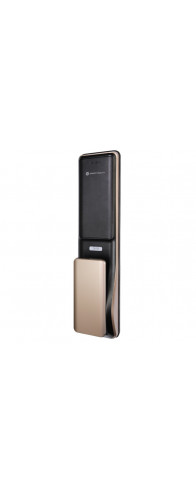 Умный дверной замок с ручкой Solity GP-6000BAK Champagne Gold, Face-ID Умный дверной замок с ручкой Solity GP-6000BAK Champagne Gold, Face-ID