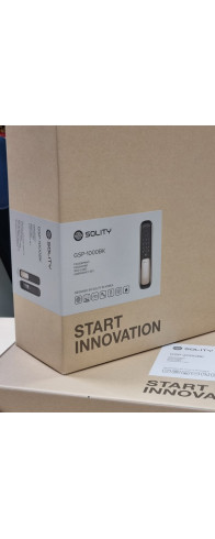 Врезной электронный дверной замок Solity GSP-1000BK GOLD с отпечатком пальца Врезной электронный дверной замок Solity GSP-1000BK GOLD с отпечатком пальца
