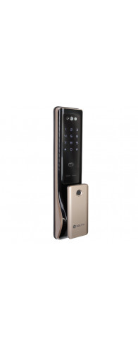 Умный дверной замок с ручкой Solity GP-6000BAK Champagne Gold, Face-ID Умный дверной замок с ручкой Solity GP-6000BAK Champagne Gold, Face-ID