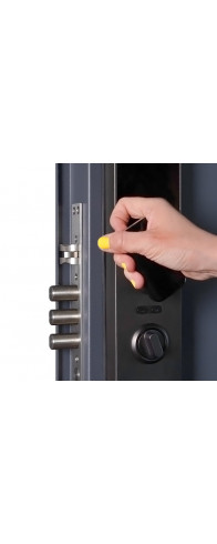 Биометрический врезной дверной замок Smart lock DZ011B