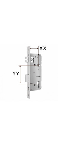 Электронный дверной замок Home Slim SILVER Novilock v.4237 Электронный дверной замок Home Slim SILVER Novilock v.4237