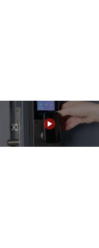 Биометрический врезной дверной замок Smart lock DZ011B