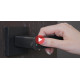Умная электронная дверная ручка с отпечатком пальца модель Smart lock T888 Черная