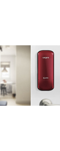 Накладной электронный дверной замок LocPro C50R2 Series Red Digital Door Lock Накладной электронный дверной замок LocPro C50R2 Series Red Digital Door Lock