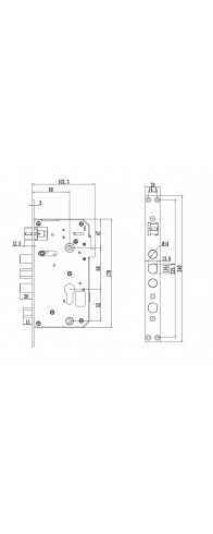 Электронный дверной замок Philips EasyKey 603 Электронный дверной замок Philips EasyKey 603