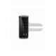 Электронный дверной замок для стеклянной двери LocPro GL725B2 Series Black