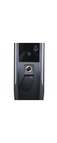 Биометрический врезной дверной замок Smart lock Black Биометрический врезной дверной замок Smart lock Black