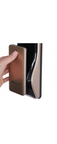 Умный дверной замок с ручкой Solity GP-6000BAK Champagne Gold, Face-ID Умный дверной замок с ручкой Solity GP-6000BAK Champagne Gold, Face-ID