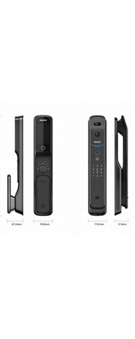 Электронный дверной замок Philips EasyKey DDL709-FVP-7HWS Электронный дверной замок Philips EasyKey DDL709-FVP-7HWS