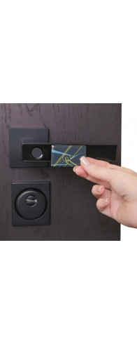 Умная электронная дверная ручка с отпечатком пальца модель Smart lock T888 Черная Умная электронная дверная ручка с отпечатком пальца модель Smart lock T888 Черная