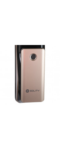 Умный дверной замок с ручкой Solity GP-6000BAK Champagne Gold, Face-ID Умный дверной замок с ручкой Solity GP-6000BAK Champagne Gold, Face-ID