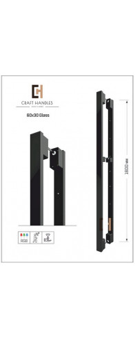 Арт.60х30 Glass Premium Sensor, L-1600 мм Арт.60х30 Glass Premium Sensor, L-1600 мм