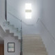 Светодиодный накладной светильник с датчиком движения Style White