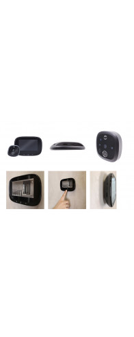 Видеоглазок Look VISION wi-fi Black Видеоглазок Look VISION wi-fi Black
