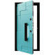 Арт. 125х35 Glass Facet Premium Black, L-700 мм
