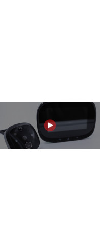 Видеоглазок Look VISION wi-fi Black Видеоглазок Look VISION wi-fi Black