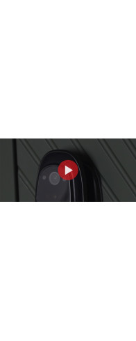 Стальная дверь "Vertu" с зеркалом (биометрический замок) Стальная дверь "Vertu" с зеркалом (биометрический замок)
