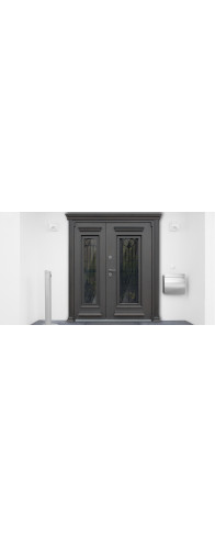 Стальная дверь "Grand Luxe". Заказная модель. 2100х1700 Стальная дверь "Grand Luxe". Заказная модель. 2100х1700