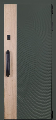 Стальная дверь "Vertu" (биометрический замок)
