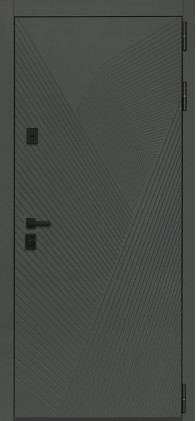 Стальная дверь «Vertu» с зеркалом (механический замок) Стальная дверь «Vertu» с зеркалом (механический замок)