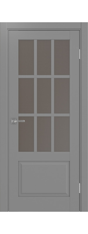 Межкомнатная дверь Тоскана_642.2221.90  Серый Кризет бр. 900x2000 мм
