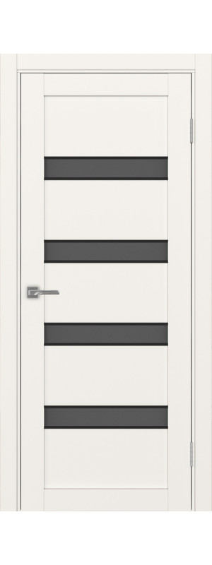 Межкомнатная дверь Турин 505AПCSB.12.40  Бежевый Графит матовое 400x2000 мм
