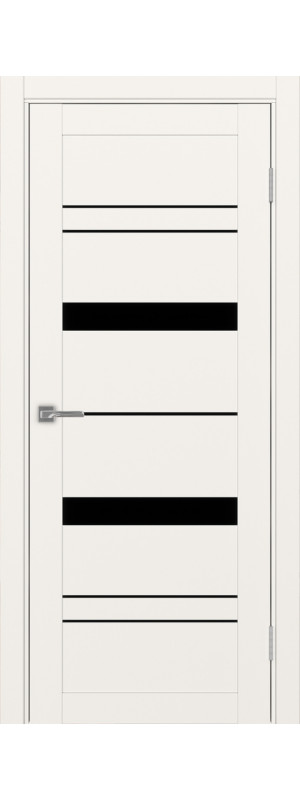 Межкомнатная дверь Турин 562.12.70  Бежевый LACчерный 700x2000 мм