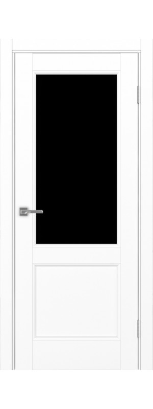 Межкомнатная дверь Турин Neo 502.21.45  Белый снежный LACчерный 450x2000 мм