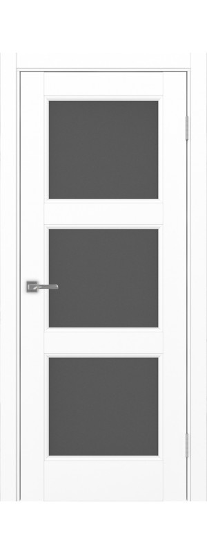 Межкомнатная дверь Турин Neo 530.222.40  Белый снежный Графит матовое 400x2000 мм