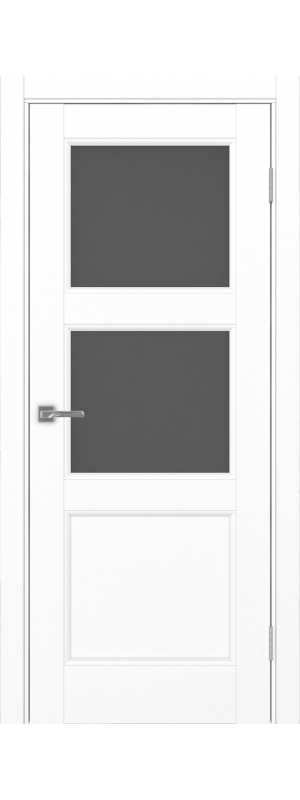 Межкомнатная дверь Турин Neo 530.221.40  Белый снежный Графит матовое 400x2000 мм