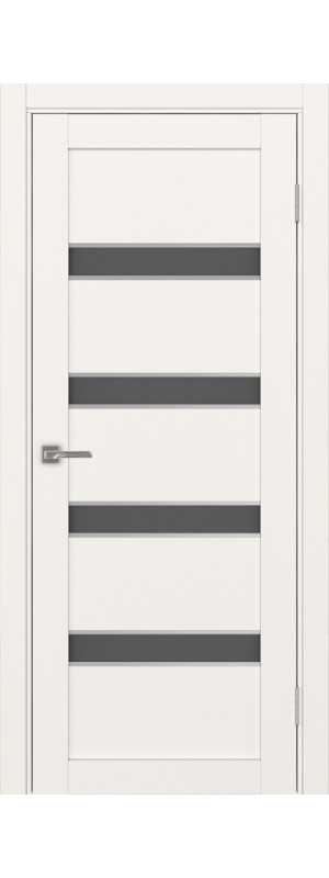 Межкомнатная дверь Турин 505AПCSC.12.45  Бежевый Графит матовое 450x2000 мм