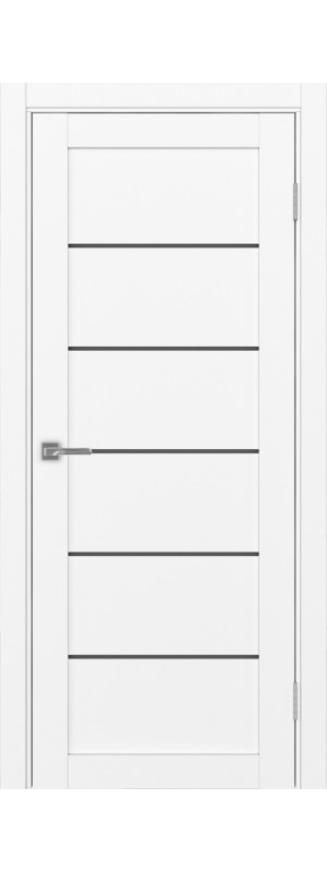 Межкомнатная дверь Турин 506.12.70  Белый снежный Графит матовое 700x2000 мм