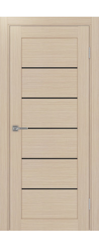 Межкомнатная дверь - Парма_401АППSB.1 ЭКО-шпон Дуб беленый FL. Размер: 40*200