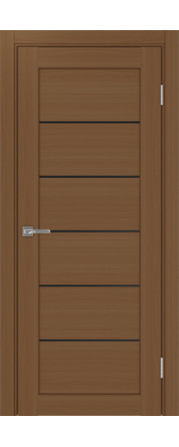 Межкомнатная дверь - Парма_401АППSB.1 ЭКО-шпон Орех NL. Размер: 30*200