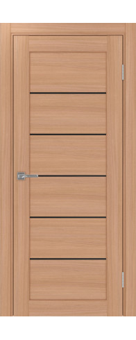 Межкомнатная дверь - Парма_401АППSB.1 ЭКО-шпон Ясень тёмный. Размер: 30*200