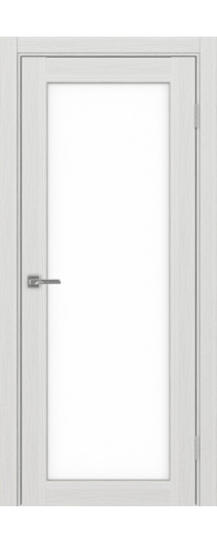 Межкомнатная дверь - Парма_401.2 ЭКО-шпон Ясень серебристый. Размер: 30*200