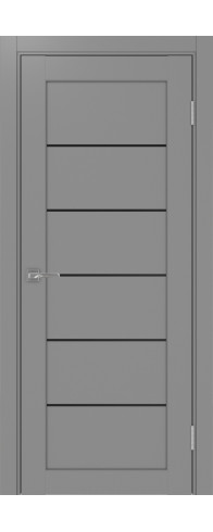 Межкомнатная дверь - Парма_401АППSB.1 ЭКО-шпон Серый. Размер: 30*200