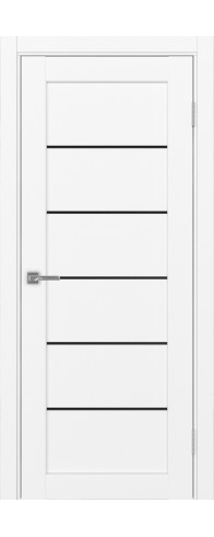 Межкомнатная дверь - Парма_401АППSB.1 ЭКО-шпон Белый снежный. Размер: 30*200