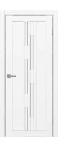 Межкомнатная дверь - Турин_551.121 ЭКО-шпон Белый снежный. Размер: 80*200