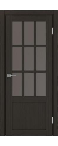 Межкомнатная дверь - Турин_542ПФ.2221 ЭКО-шпон Венге FL. Размер: 60*200