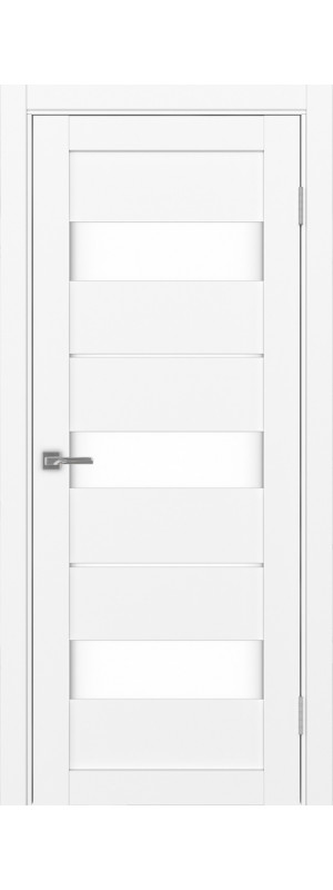 Межкомнатная дверь - Турин_526.122 ЭКО-шпон Белый снежный. Размер: 40*200
