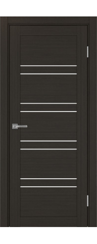 Межкомнатная дверь - Турин_560.12 ЭКО-шпон Венге FL. Размер: 35*200