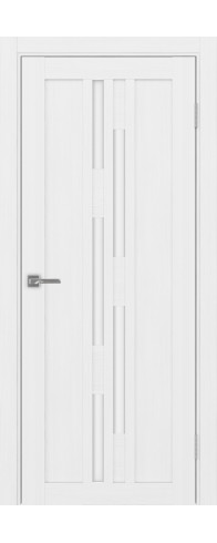 Межкомнатная дверь - Турин_551.121 ЭКО-шпон Белый лёд. Размер: 80*200
