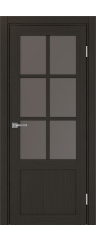 Межкомнатная дверь - Турин_541ПФ.2221 ЭКО-шпон Венге FL. Размер: 70*200