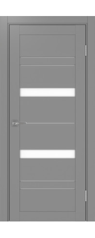 Межкомнатная дверь - Турин_562.12 ЭКО-шпон Серый. Размер: 30*200