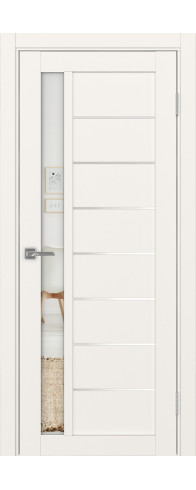 Межкомнатная дверь - Турин_554АППSC.21 ЭКО-шпон Бежевый. Размер: 70*200