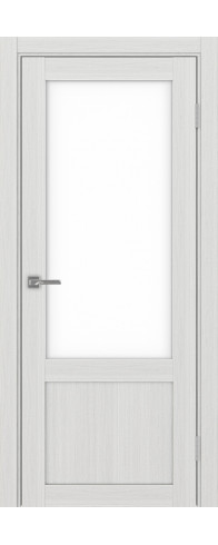 Межкомнатная дверь - Турин_540ПФ.21 ЭКО-шпон Ясень серебристый. Размер: 40*200